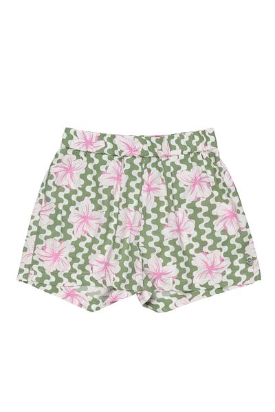 Roxy Blue Ocean Floor Girl's Shorts