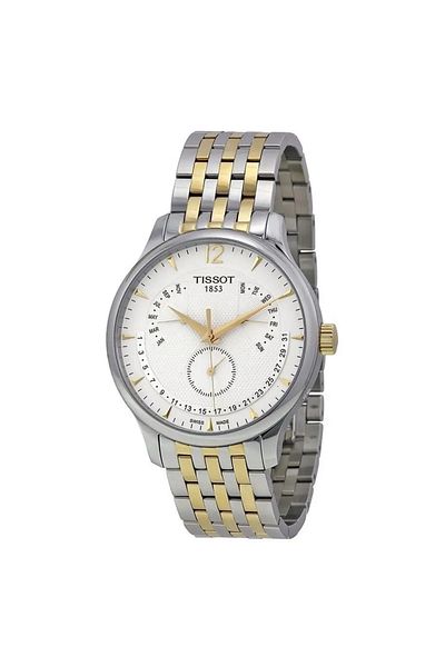 TISSOT Men’s Analogue Quartz Movement Watch with Stainless Steel 42mm Case and Bracelet