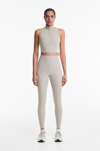 Oysho Compressive core control 65cm ankle-length leggings