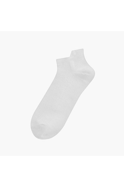 FAV Set of 3 - Textured Non-Terry Ankle Length Socks