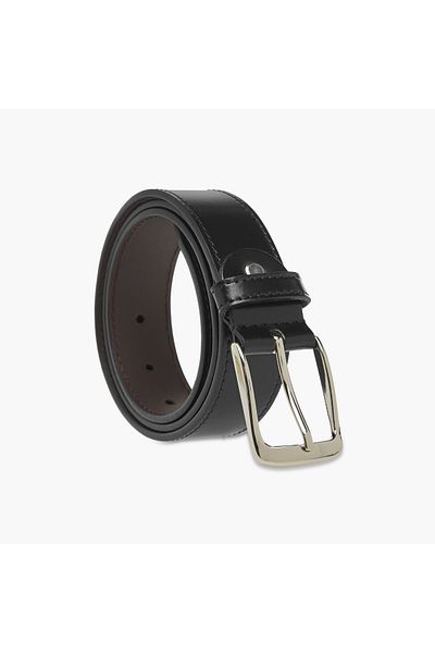 FAV Leather Belt with Pin Buckle Closure