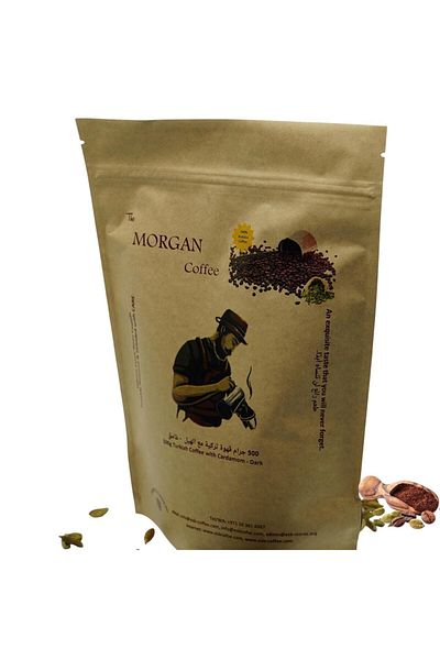 The Morgan Coffee Turkish Coffee with Cardamom (Ground) 500g - DARK