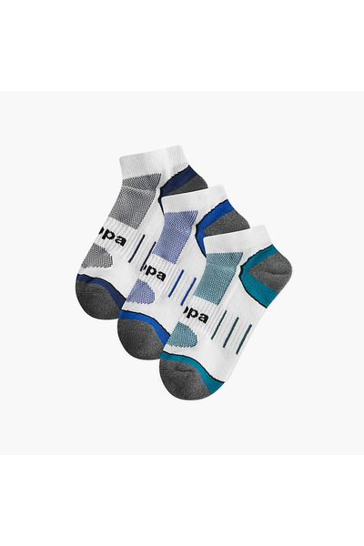 FAV Set of 3 - Kappa Logo Print Ankle Length Socks