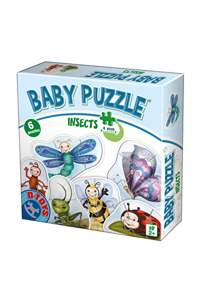 D-Toys Puzzle pentru bebeluși - Insecte