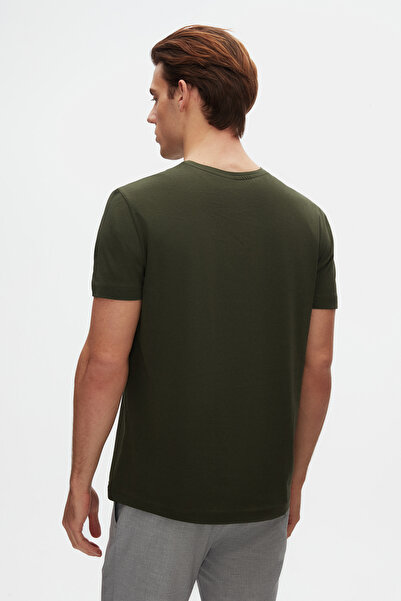 D'S Damat Ds Damat Comfort Khaki 100% Cotton T-Shirt