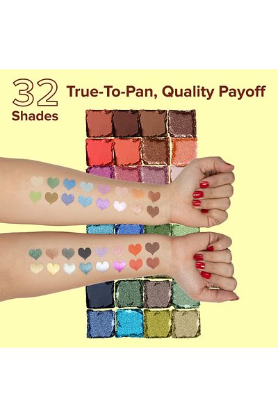 Forever52 Naturals 32 Color Eyeshadow Palette