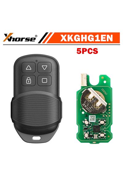 Xhorse 5pcs/lot Xkghg1en Masker Garage Remote Key Working With Key Tool Plus, Key Tool Max Pro, K...