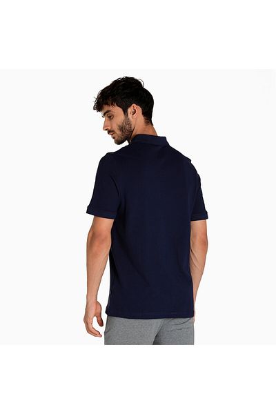 Puma Mens Essentials Pique Polo Shirt - Blue