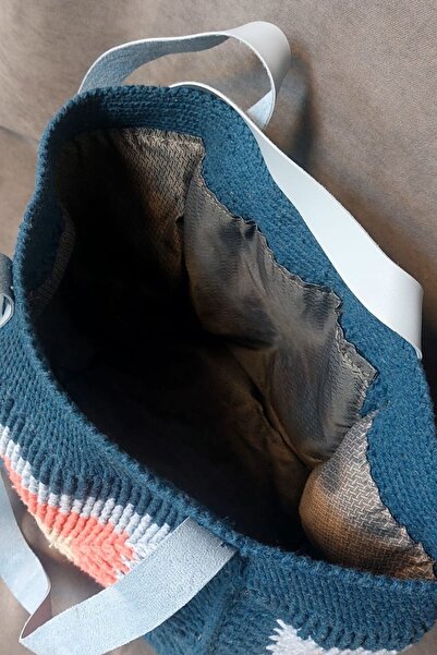 Uretti - Volkan 4975 1816 Ручна робота Бавовняна нитка Кольорова сумка через плече