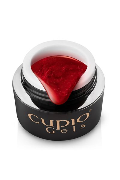 Cupio Glitter gel Exquisite Cupio Red Bottom