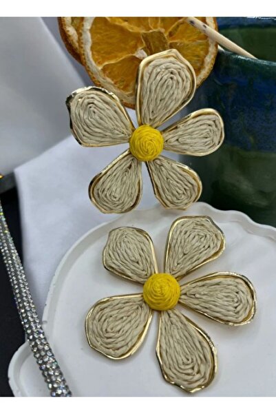 MORMAVİ أقراط ديزي ويكر