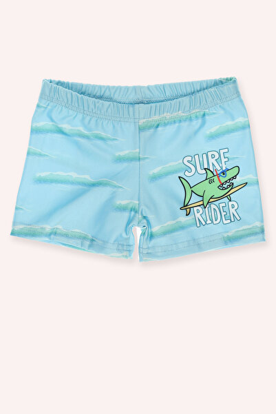 Panço Erkek Çocuk Surf Temalı Slip Mayo