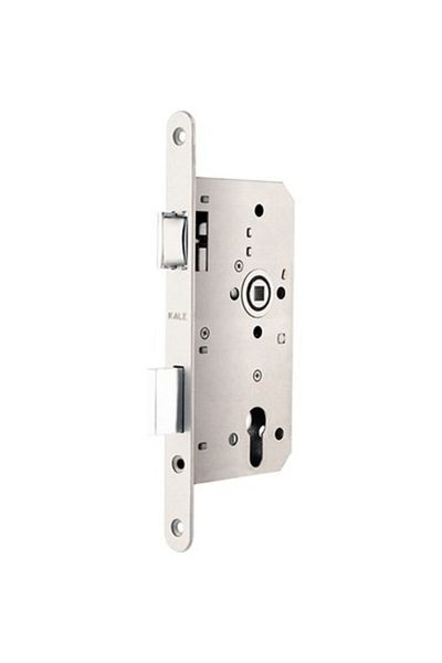 Kale Kilit Kale 150Pzw 55mm German Type Cylinder Mortise Lock - Oval Chrome