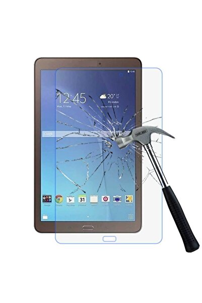 Smart Tech Samsung Galaxy Tab E SM T560 Uyumlu Ekran Koruyucu Kırılmaz Cam