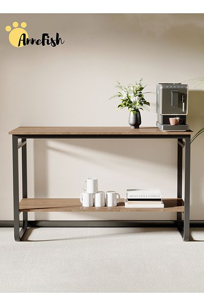 AnneFish Console Table Office Table Rustic Entryway Table Display Table Couch Hallway Entrance Living Room
