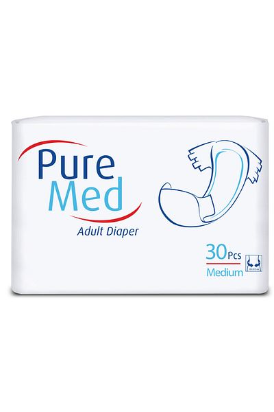 Pure Scutece pentru adulți M, Mediu, 30 buc/set