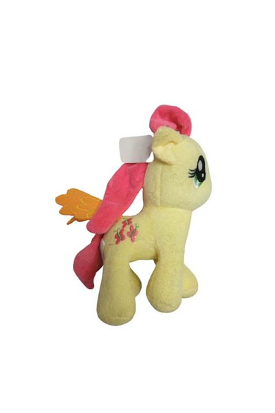 OEM Plush Toy, Unicorn with Suction Cup, 23 cm, Multicolor Yellow