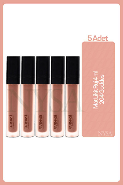 Farmasi Mat Likit Ruj 4 ml - 5 Adet