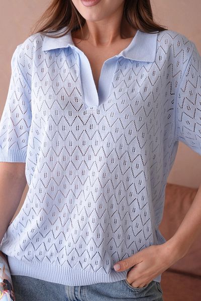Park Karon Tricou de vară cu mânecă scurtă cu gât polo