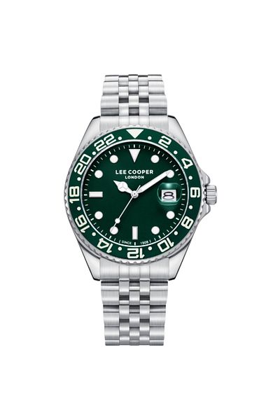Lee Cooper Lee Cooper Men's Analog Dark Green Dial Watch - LC08142.370