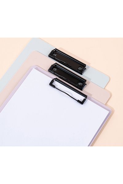 Deli Single Foam Clipboard Macaron Colors Deli