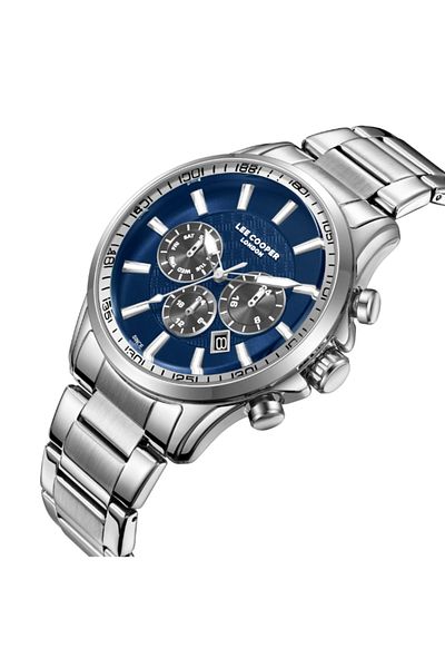 Lee Cooper Men's Multi Function Dark Blue Dial Watch - LC08149.390