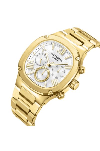 Lee Cooper Men's Multi Function Silver Dial Watch - LC08146.130
