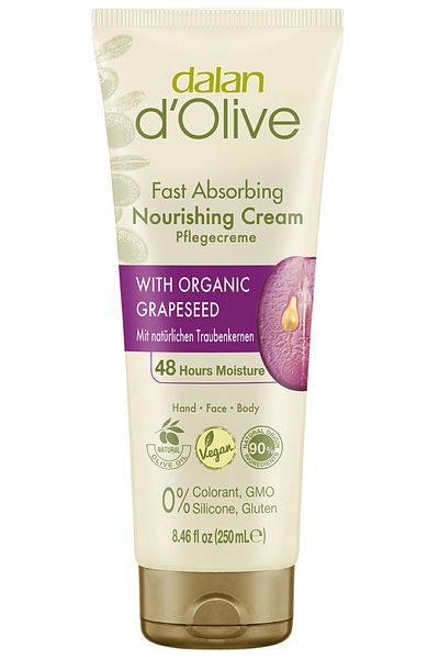 Dalan Dalan D’Olive Crema hranitoare cu samburi de struguri, 250ml