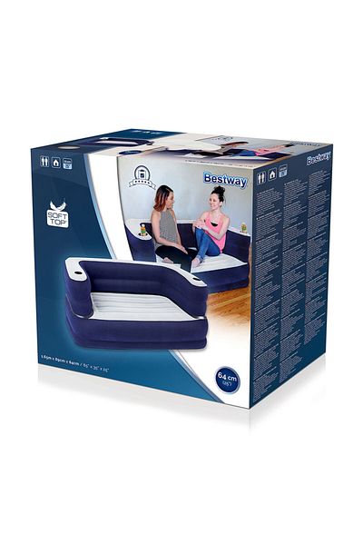 BESTWAY Deluxe Air Couch 165X89X64Cm -26-75058