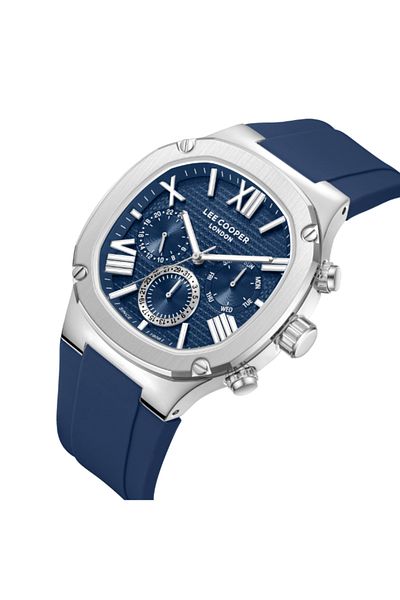 Lee Cooper Lee Cooper Men's Multi Function Dark Blue Dial Watch - LC08150.399
