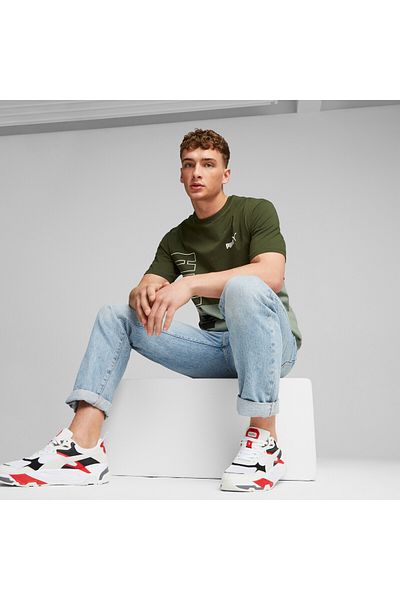 Puma Mens POWER T-Shirt - Green
