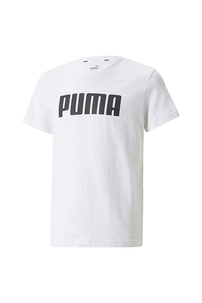 Puma Youth Boys Essentials T-Shirt - White