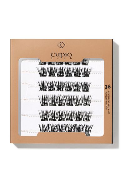 Cupio False eyelashes with adhesive ReadyToWear Cupio - Quick Fix
