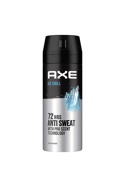 Axe Ice Chill 72 Hours Anti-Sweat Anti-Perspirant Deodorant Spray For Men 150 ml