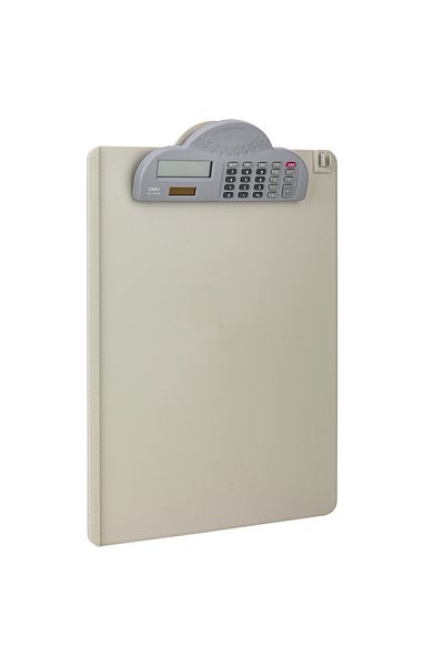 Deli Clipboard A4 Professional With Calculator Deli