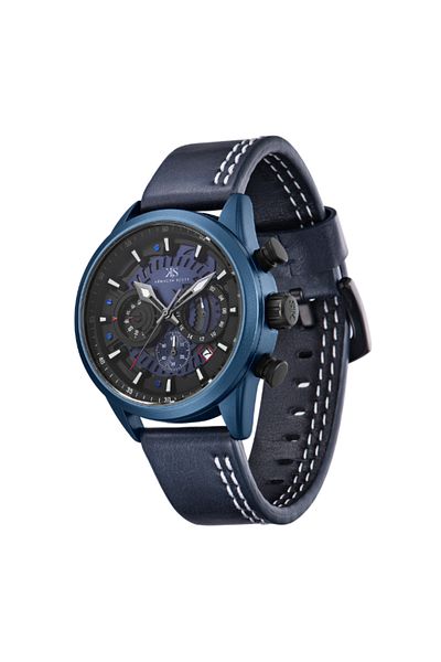 Kenneth Scott Men's Chronograph Blue Dial Watch - K25107-LLLB