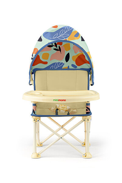 Minimono PlusUp Tenteli 0-4 Yaş Portatif Katlanır - Yükseltici Mama Sandalyesi