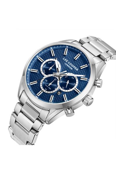 Lee Cooper Lee Cooper Men's Multi Function Dark Blue Dial Watch - LC08153.390