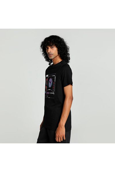 Puma Mens x one8 Core Elevated Slim Fit T-shirt - Black