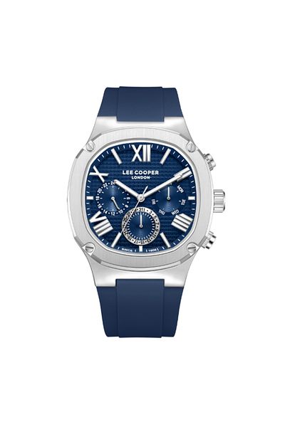 Lee Cooper Lee Cooper Men's Multi Function Dark Blue Dial Watch - LC08150.399