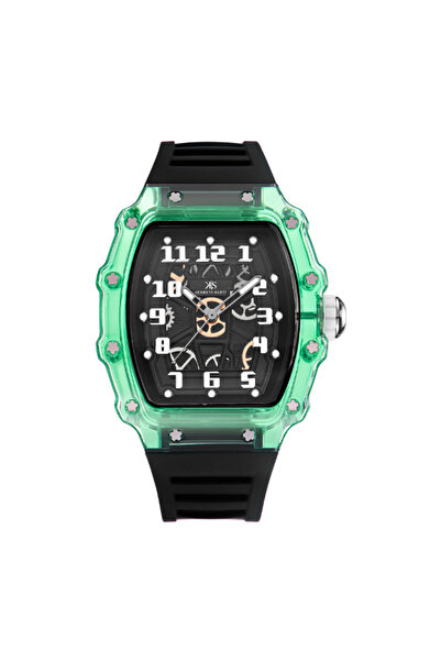 Kenneth Scott Kenneth Scott Men's Analog Black Dial Watch - K25009-ZSBB