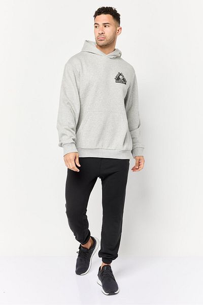 Reebok Men Sportswear Fit Long Sleeve Outdoor Sweatshirt, Grey