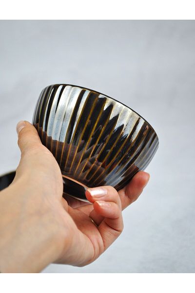 Qualitev 2 Pieces Snack Bowl Presentation Soup Bowl - 12 cm