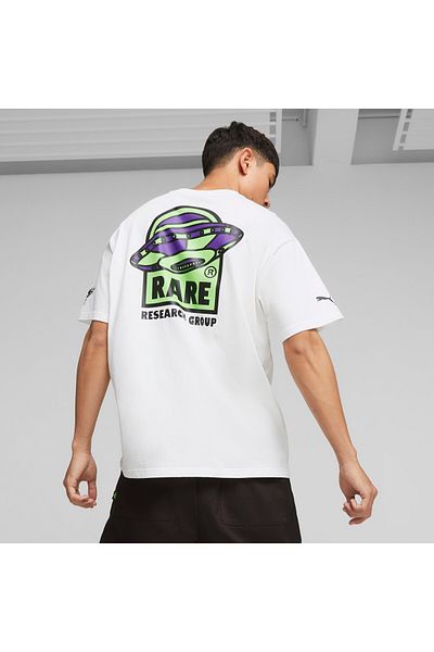 Puma Mens MELO x TOXIC T-Shirt - White