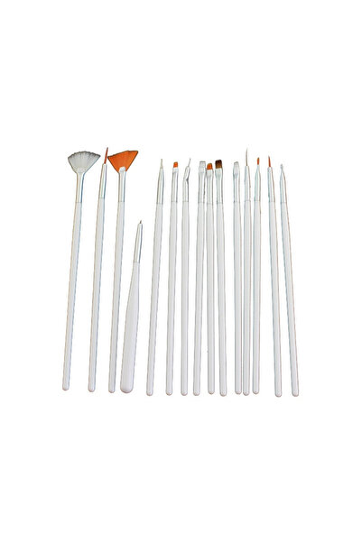 OEM Комплект четки за маникюр и педикюр, 15 части