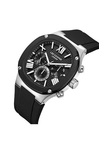 Lee Cooper Lee Cooper Men's Multi Function Black Dial Watch - LC08150.351