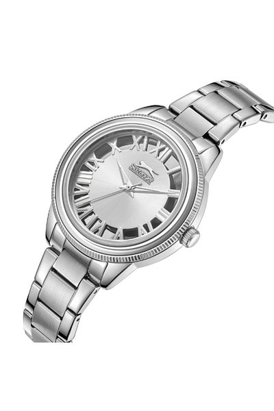 Slazenger Women's Analog Silver Dial Watch - SL.9.2339.3.01