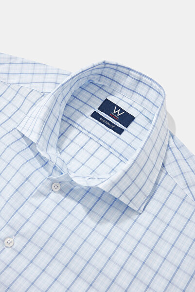 W Collection Blue Long Sleeve Shirt