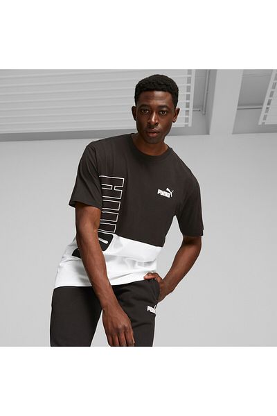 Puma Mens POWER T-Shirt - Black