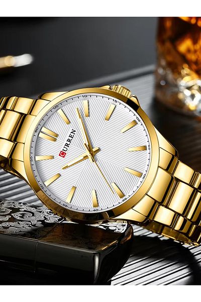 Curren 8322 Man Watch Man Sport Watch Man Waterproof Outdoor Wristwatch Quartz Business Watch Male W